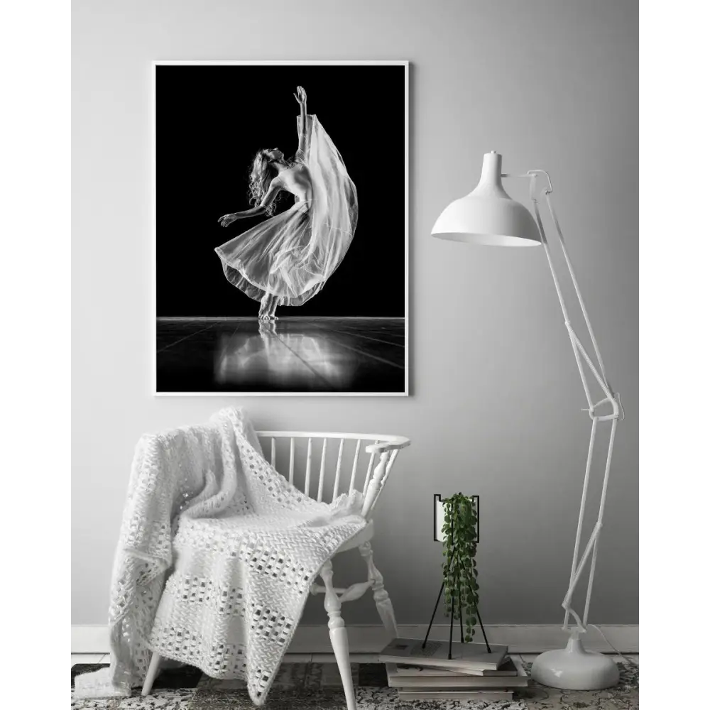 Elegant Dancer Poster