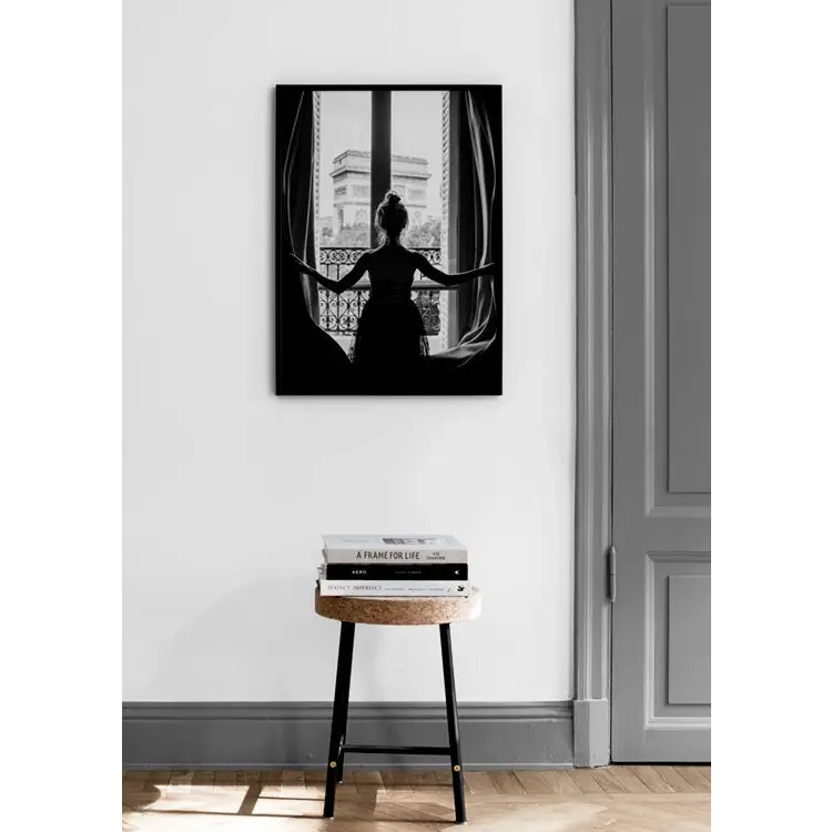 Girl in window Poster