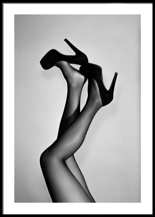 Black heels Poster