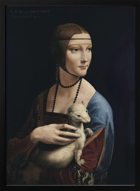 Lady With an Ermine (ca. 1490) By Leonardo Da Vinci