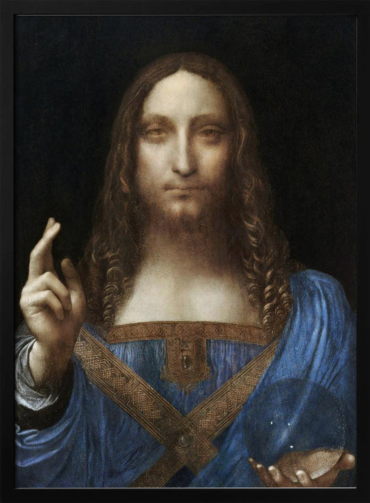 Salvator Mundi By Leonardo Da Vinci Canvasposter