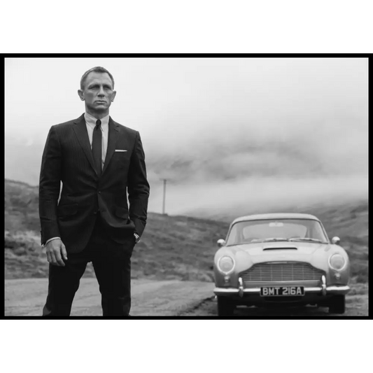 Daniel Craig 007 James Bond Poster