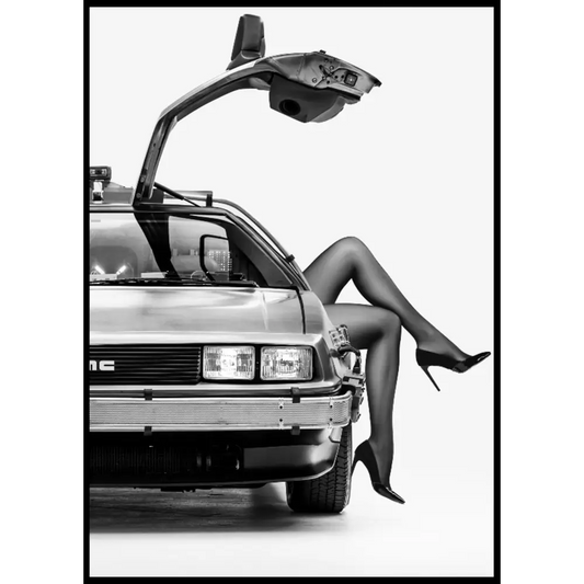 Delorean Lady Poster