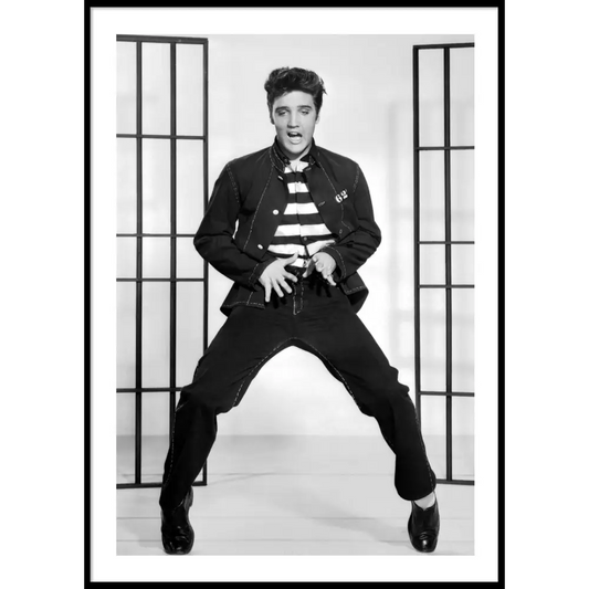 Elvis Presley Jailhouse Poster