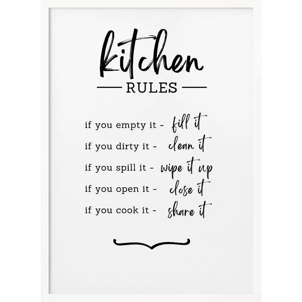 Kitchen Rules Poster - 2409793