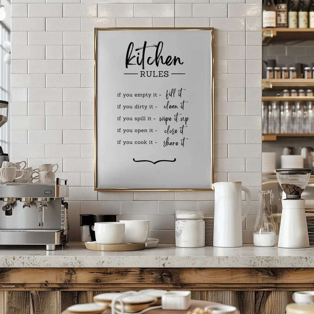 Kitchen Rules Poster - 2409793