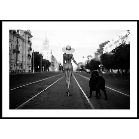 Lady With Dog No2 Poster