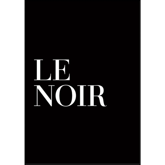 Le Noir Poster