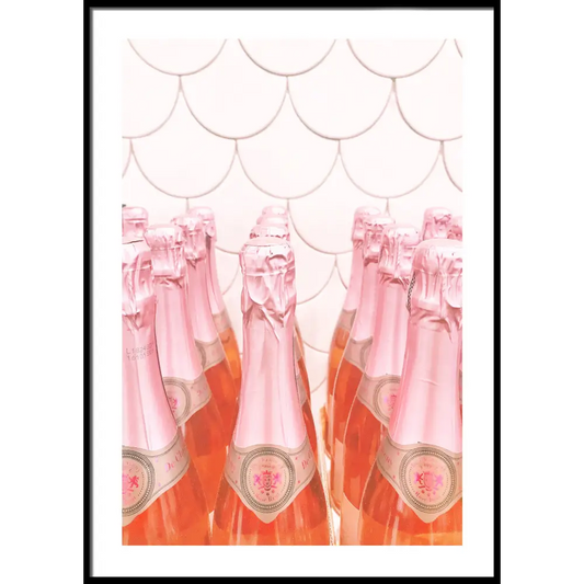 Pink rosé Poster