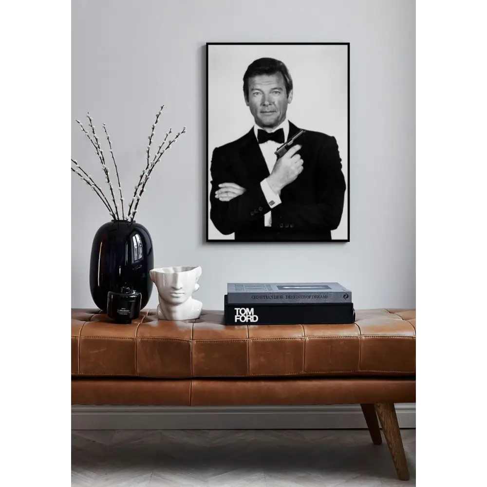 Roger Moore No2 Poster