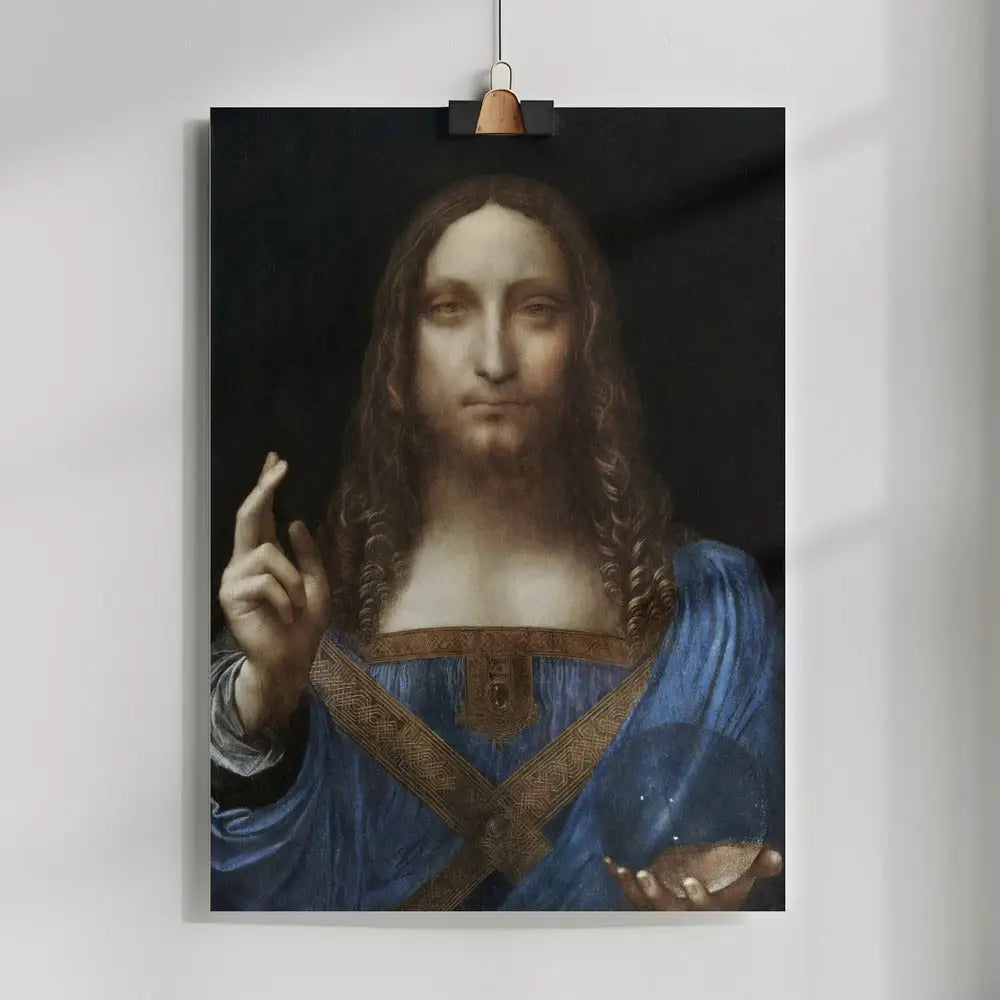 Salvator Mundi By Leonardo Da Vinci Canvasposter - 2981683