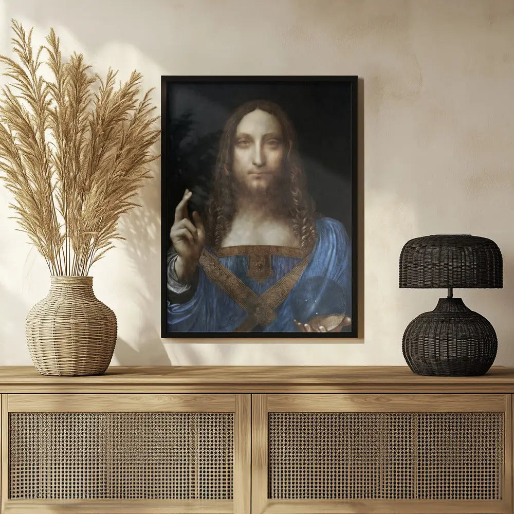 Salvator Mundi By Leonardo Da Vinci Canvasposter - 2981683
