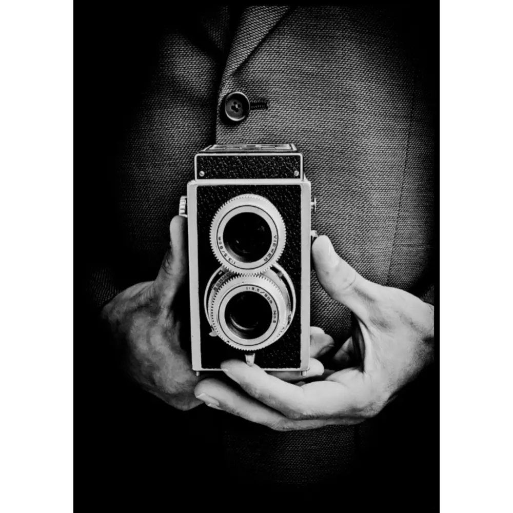 Vintage Camera No2 Poster